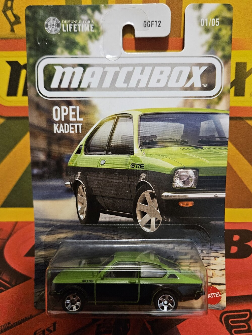 Matchbox Opel Kadett GTE Green Die-Cast Car
